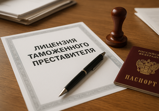 Лицензия таможенного представителя